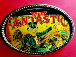 ELTON JOHN &quot;Captain Fantastic&quot;  Rock Group  Epoxy PHOTO MUSIC BELT BUCKL... - $24.31 CAD