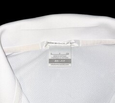 Nike Golf Dri-FIT USTA Billie Jean King Tennis Center Polo Womens Small White A image 3