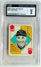 1951 Topps Red Backs - Bob Feller #22 - CGC #2 - Good - £91.59 GBP