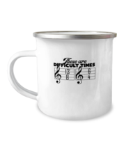 12 oz Camper Mug Coffee Funny These Are Difficult Times  - £15.12 GBP
