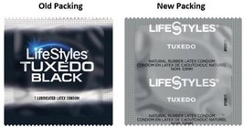 Lifestyles Tuxedo Lubricated Bulk Condoms-Choose Qty: FAST Freeeeeeeee S... - $4.95+