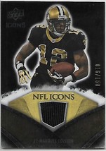 2008 Upper Deck Icons NFL Icons Jersey Silver #NFL23 Marques Colston NM-MT MEM 0 - £5.51 GBP