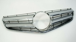 2010-2013 mercedes w207 e550 e350 COUPE front hood radiator grill grille chrome - £125.80 GBP