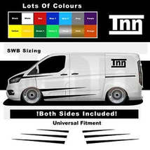 Stickers Ford Transit Custom SWB Graphic Camper Vans Decal Vinyl For Sid... - £39.04 GBP