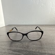 Fendi Eyeglasses F1047 209 Black Tan Stripe 52-16-135 FRAMES ONLY Made i... - $50.59 CAD