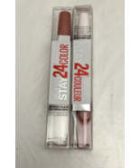 Pack of 2 Maybelline Super Stay 24 Hour Lip Color Lip Balm 915 Sultry Amber - $370.02 MXN
