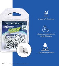 2 Pk Deal HI-SEAS GRAND SLAM ALUMINUM SLEEVES (size G) 1.3 mm 50pcs. GS-... - $289.20 MXN