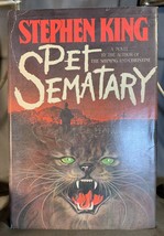 PET  SEMATARY - Stephen King - 1983, 1st Edition, 1st Printing- 1st DJ Nice Copy - £156.67 GBP