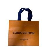 LOUIS VUITTON Paper Shopping Bag Small Tote H7”x W8.1/2” X 4 1/2” - $12.82