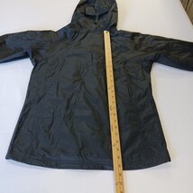 Columbia RL2100 Omni-Tech Women's Black Full Zip Hoodie Nylon Rain Jacket Size S image 8