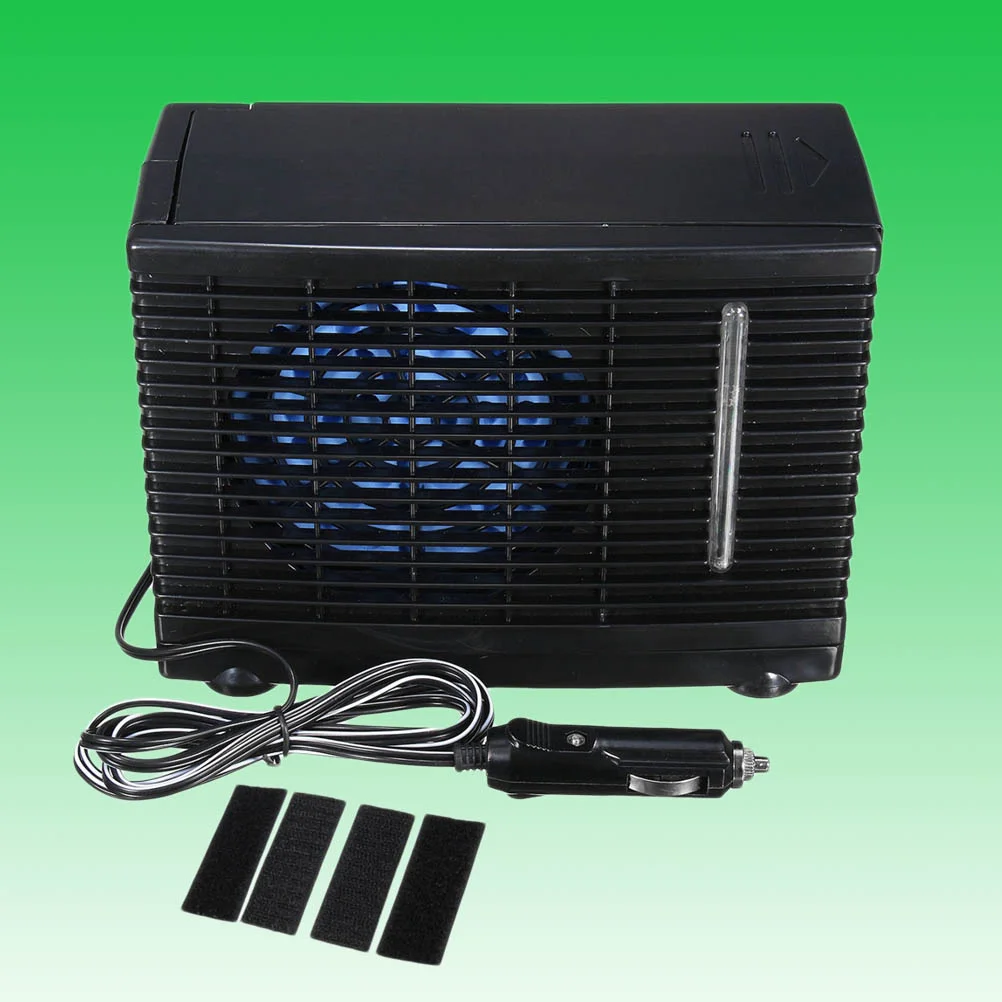 Portable Car Air Conditioner Cooling Fan - 12V Evaporative Cooler for Cars, Tr - £49.72 GBP