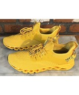 TSIODFO Running Shoes Men&#39;s Size 11.5 Trail Athletic Sneakers 45 EU Yellow - $38.32 CAD