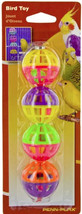 Penn Plax Lattice Ball Toy with Bells 6 count Penn Plax Lattice Ball Toy with Be - £19.50 GBP