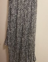 Womens Scarf Sheer Leopard Print 42x70 - $5.70