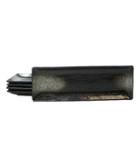 Pack Of 5 Charcoal Grey Tone Hakumu Collection Rectangular Serving Platt... - $93.71 CAD