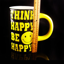 HUGE 8" Smiley Face Mug - Oversize coffee cup - BIG Be Happy novelty cup - Large - $55.00