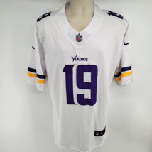 Minnesota Vikings Jersey Nike On Field Adam Thielen #19 White Stitched S... - $34.60