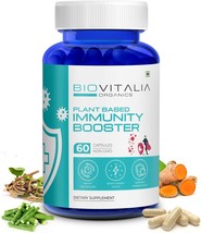 Biovitalia Organics Plant Based Immunity Booster For Men &amp; Women - 60 Caps - $49.99