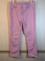 Liz Claiborne Zip Ankle Pants Size 10 Lavendar - £9.14 GBP