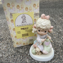 Precious Moments Figurine #272957 &quot;My Love Will Keep You Warm&quot; ~ Enesco 1998 Box - £19.04 GBP