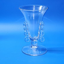 Vintage HEISEY 7¼” LARIAT PATTERN Trophy-Style Vase Pitcher Jug - MINT C... - £27.35 GBP