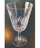 Waterford Water Goblet in Lismore Crystal-6 7/8&quot;-Clear-8 oz-16 point-Rep... - $45.80