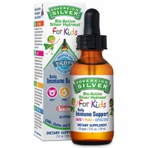 Sovereign Silver Bio-Active Silver Hydrosol for Kids Daily Immune Support - 2... - £13.45 GBP