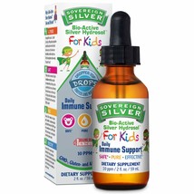 Sovereign Silver Bio-Active Silver Hydrosol for Kids Daily Immune Support - 2... - £12.85 GBP