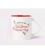 NEW 16oz This is My Christmas Movie Mug Stoneware Coffee Cup Wondershop ... - $256.63 MXN