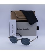 Palm Angels PERI10H CRYSTAL 7607 Gold/Dark Grey with Monogram Pattern 56... - $368.69 CAD