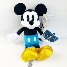NWT Disney Parks Plush Holiday Hanukkah Mickey Mouse Menorah Stuffed 15” - £24.10 GBP