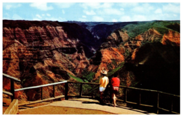 Waimea Canyon Kauai Hawaii Postcard - $6.88