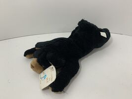 MJC International Purr-Fection 1988 vintage plush black brown teddy bear... - $6.17