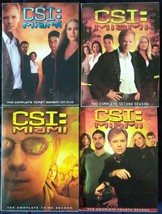 CSI: Miami Seasons 1-4 complete seasons  - £31.64 GBP