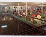 Lewisville Texas Fishing Barge Postcard Air Conditioned US Highway 77 - £7.88 GBP