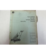 John Deere 19 Rotary Mower Parts Catalog Manual PC-1197 Loose Leaf Used ... - $321.97 MXN