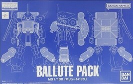 Mg P-BANDAI Ballute Pack - Mobile Suit Zeta Gundam - 1/100 Scale Model Kit - Nib - £35.40 GBP