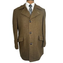 Vintage McGregor Mens Sherpa Lined  Heavy Winter Jacket Coat Brown Size 42 - $100.97