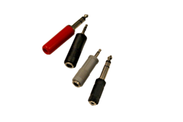 4PCS HEADPHONE ADAPTERS / PHONO PLUGS AND ADAPTERS - £8.10 GBP