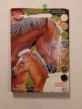 Paint Works by Number Kit Dimensions 91340 Mother &amp; Colt Horse New Open ... - $13.98