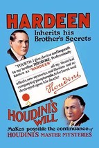 Hardeen inherits his brother&#39;s secrets 20 x 30 Poster - £20.42 GBP