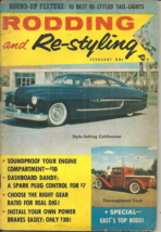 Rodding And RE-STYLING - Febr 1957 - 1934 3-WINDOW Ford, 1950 Ford Club Coupe - £9.59 GBP
