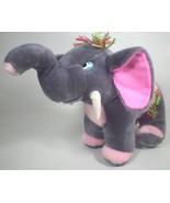 Pink Ears ELEPHANT Stuffed Plush Vintage Soft Things 18&quot; Gray Grey White... - £22.39 GBP