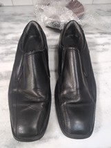 Men&#39;s Shoes 13W Black Slip On Loafer Genuine Leather Dockers All Motion Comfort - £15.82 GBP