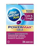 ALKA-SELTZER PLUS Maximum *11/2026*Strength PowerMax Cold and Cough - $231.06 MXN