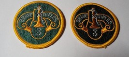 Quantity Of 2 U.S. Military 3RD Cavalry Regiment Class A Patches Usamm Si 1287 - £12.73 GBP