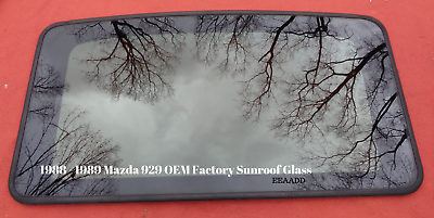 1988 1989 MAZDA 929 OEM FACTORY SUNROOF GLASS NO ACCIDENT FREE SHIPPING! - $314.00