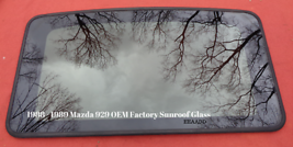 1988 1989 Mazda 929 Oem Factory Sunroof Glass No Accident Free Shipping! - £247.00 GBP