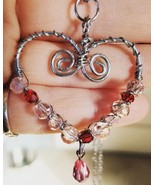 Wire Wrap Heart Necklace - $22.50