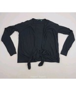 Lauren Ralph Lauren Womens Sma Cardigan Sweater Wrap Black  - £13.21 GBP